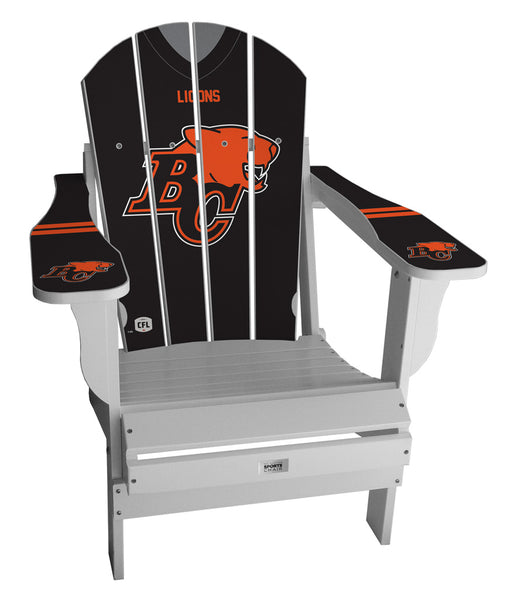 BC Lions CFL Jersey Custom Sports Chair MyCustomSportsChair.ca