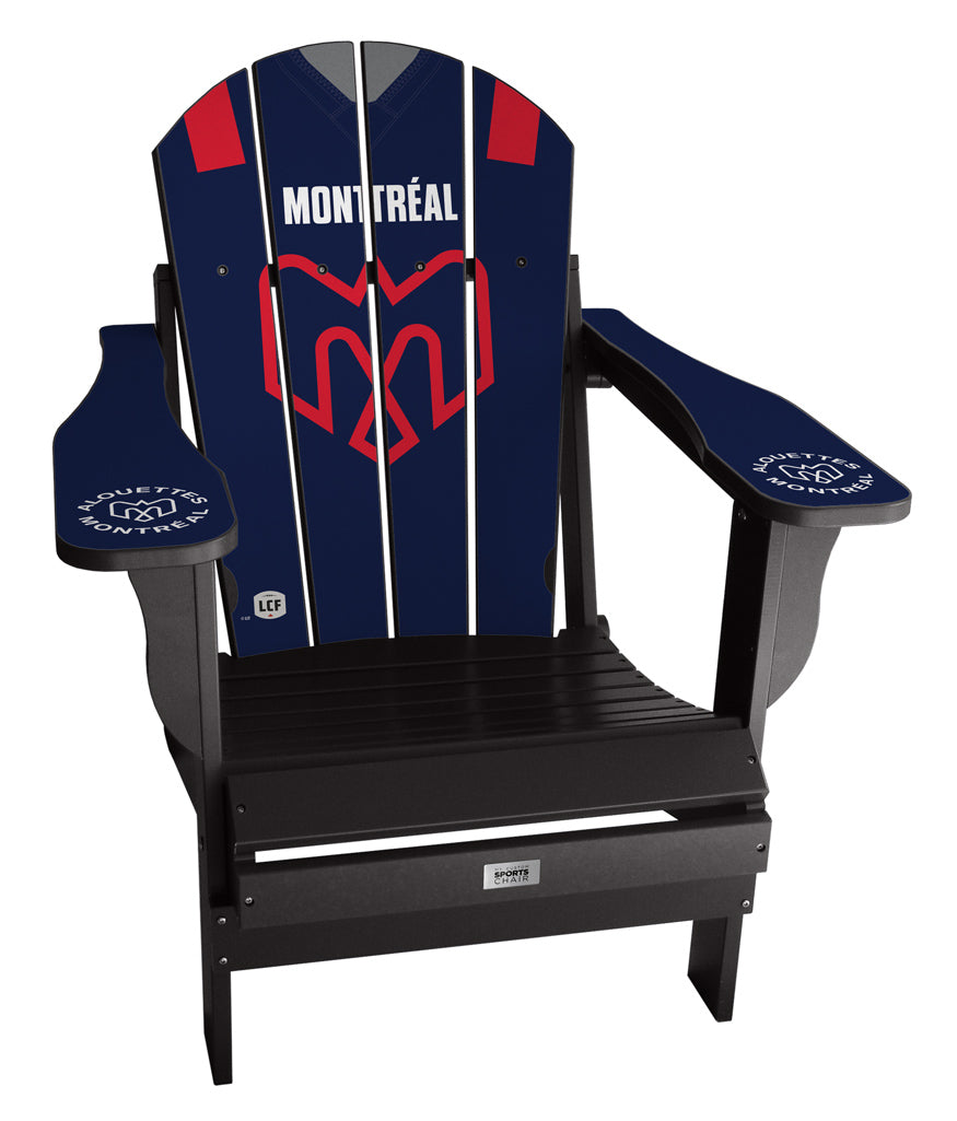 Montreal Alouettes CFL Jersey Chair