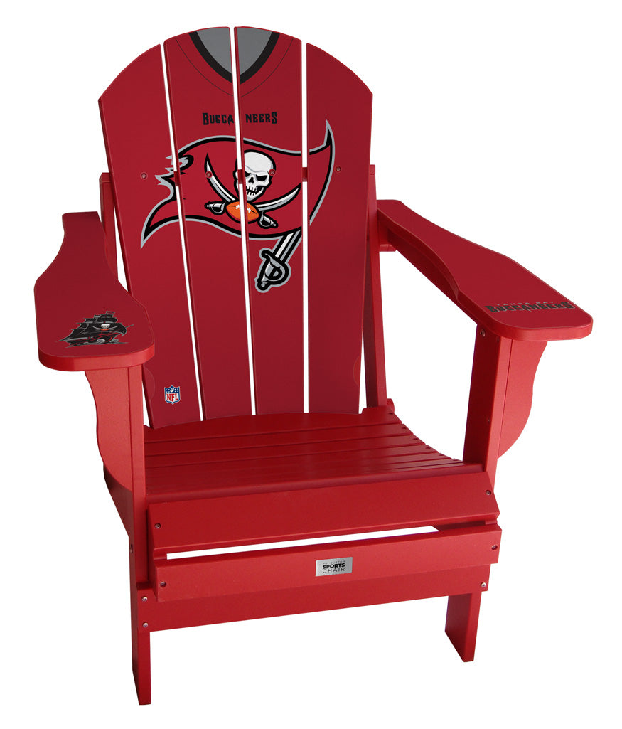 Tampa Bay Buccaneers Complete Custom with personalized name and number Jersey Chair