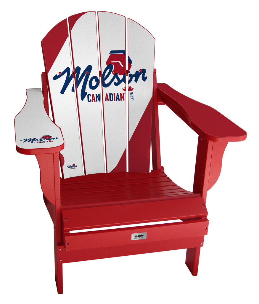 Molson Canadian Complete Custom with personalized name and number Chair Mini