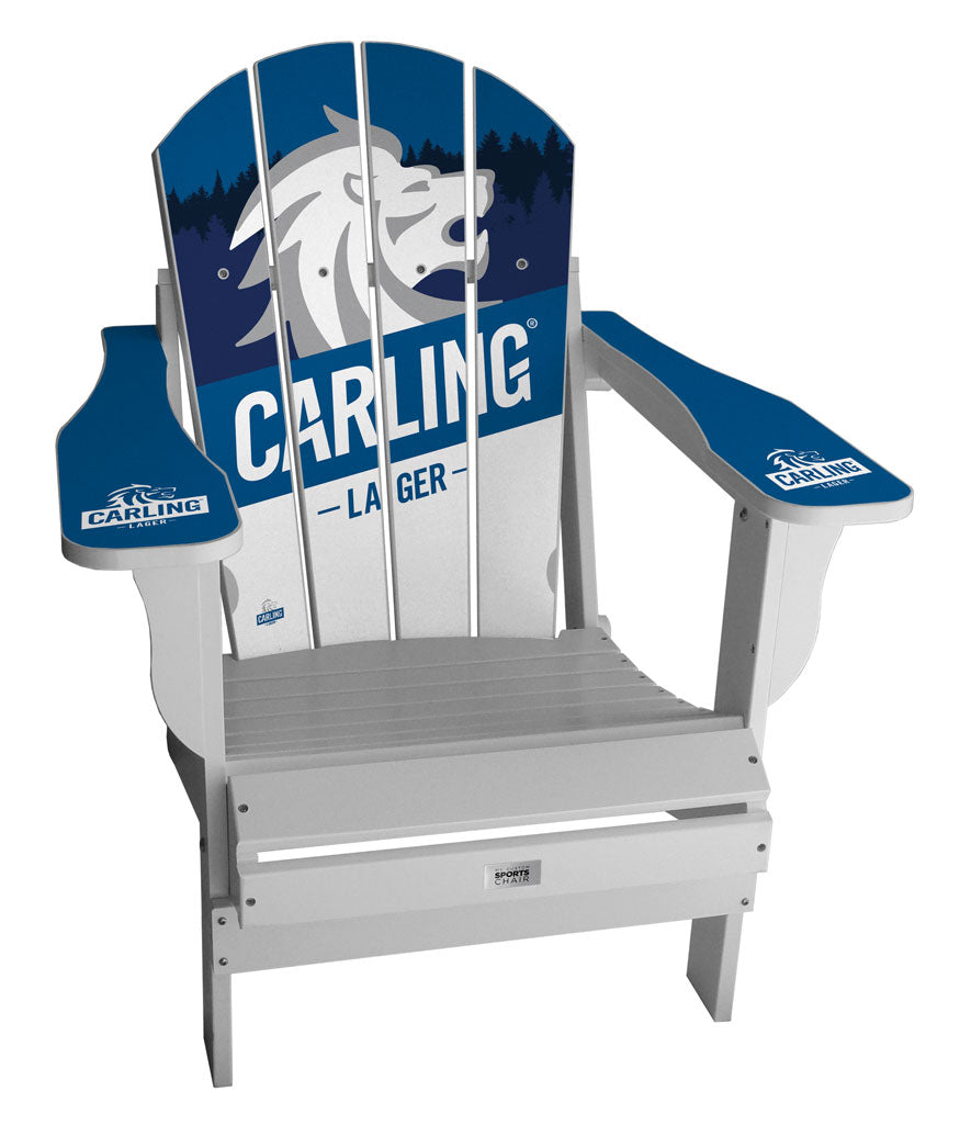 Carling Lager Complete Custom with personalized name and number Chair
