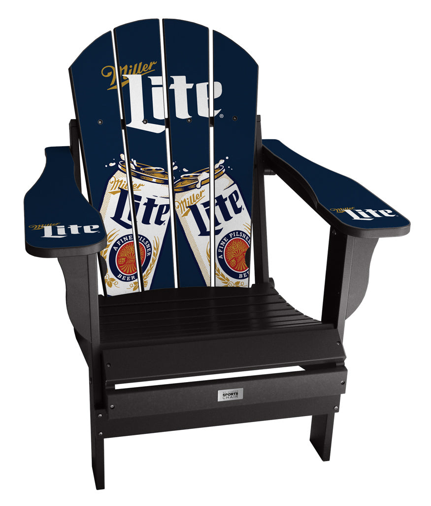 Miller Lite Complete Custom with personalized name and number Chair