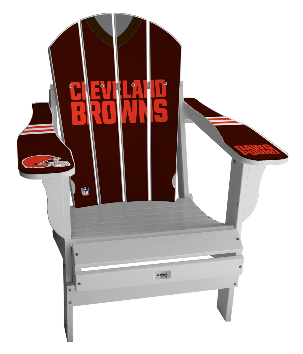 Cleveland Browns Complete Custom with personalized name and number Jersey Chair