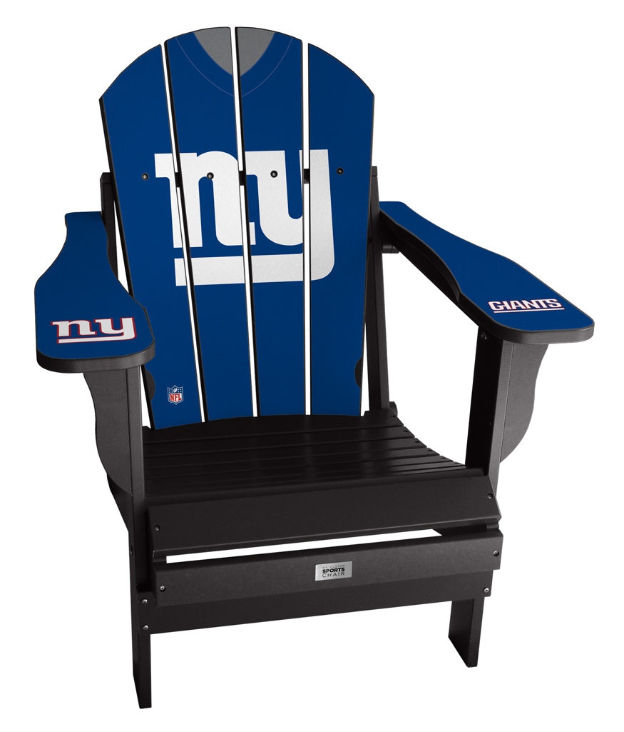 New York Giants Complete Custom with personalized name and number Jersey Chair