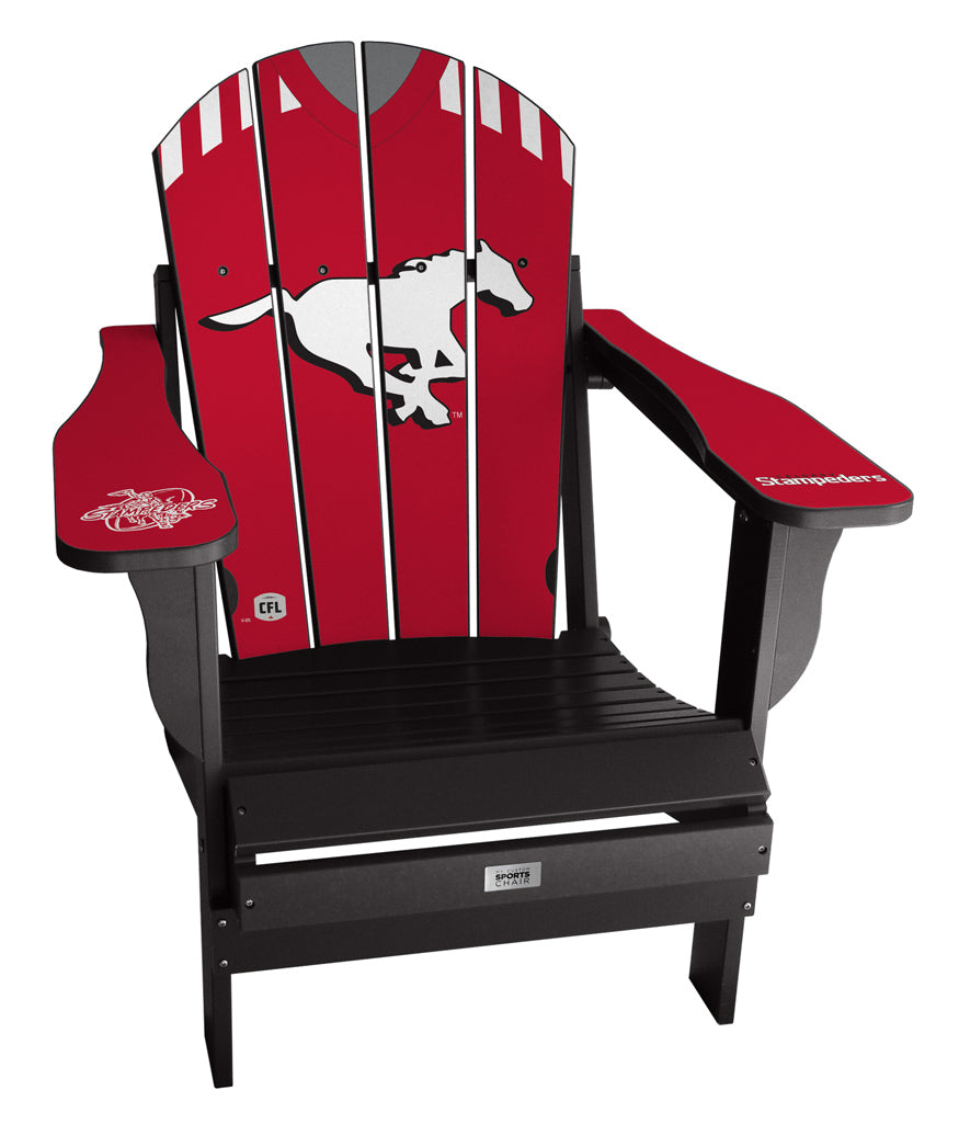 Calgary Stampeders Complete Custom with personalized name and number CFL Jersey Chair