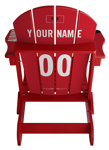 Albania Flag Chair Mini