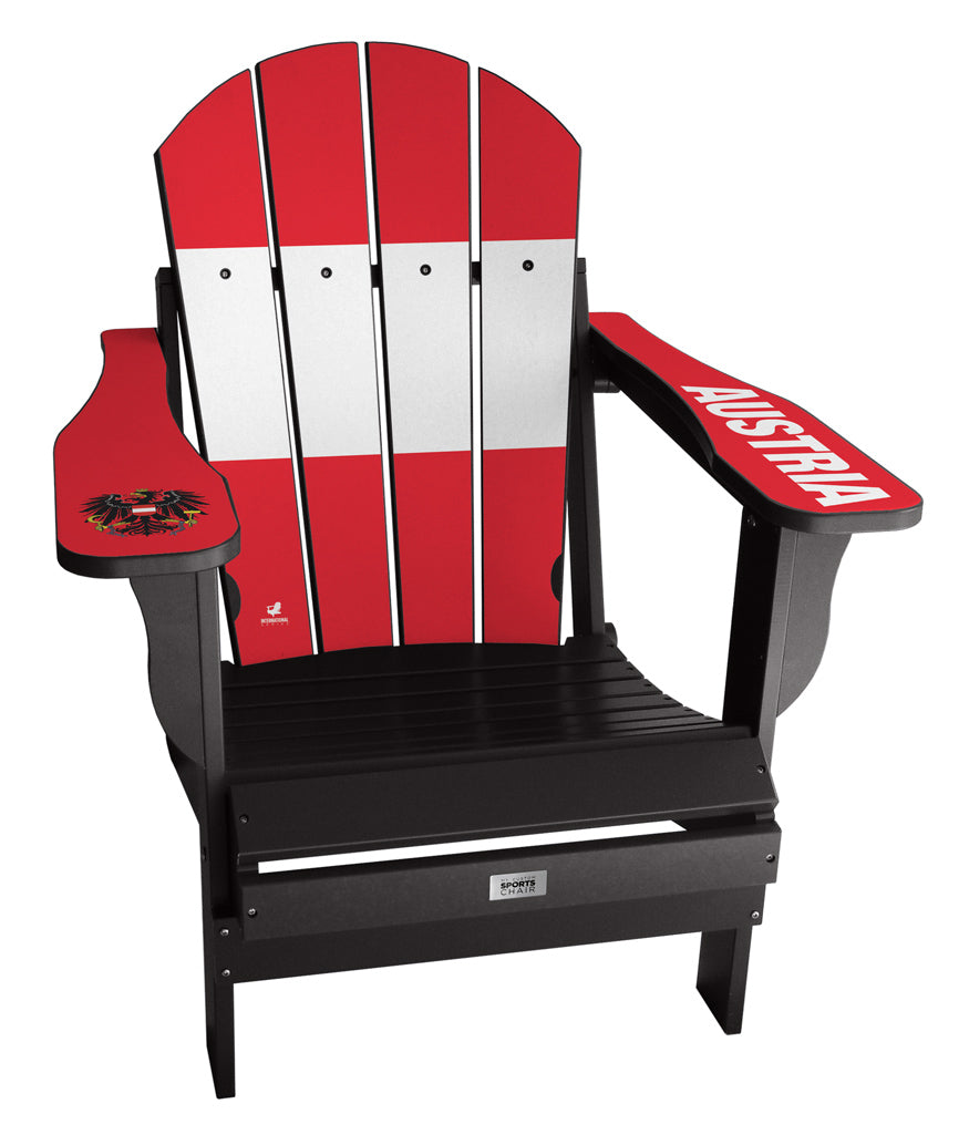 Austria Flag Complete Custom with personalized name and number Chair