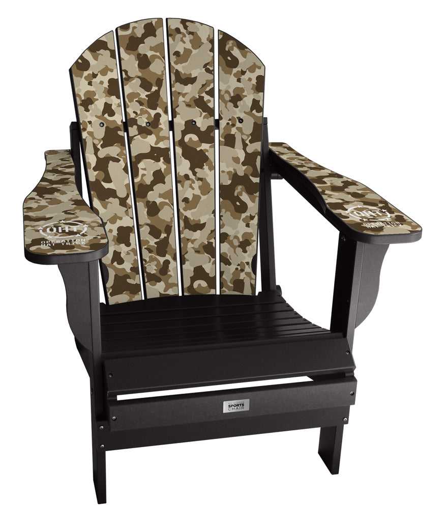Brown Camo Operation Hat Trick Complete Custom Lifestyle Chair