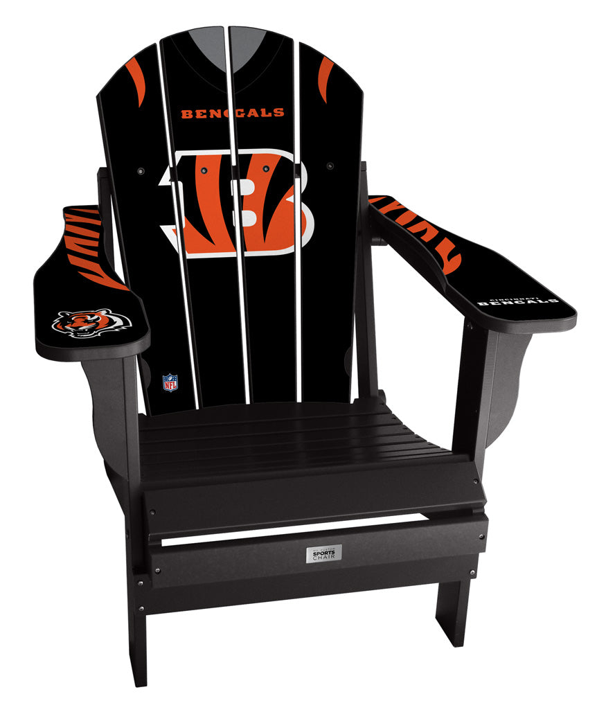 Cincinnati Bengals Complete Custom with personalized name and number Jersey Chair