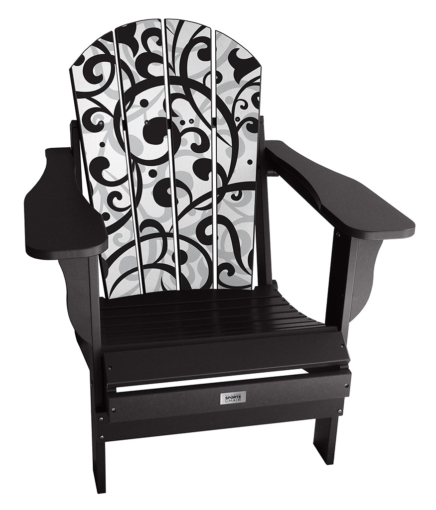 Black Swirl Complete Custom Chair Mini