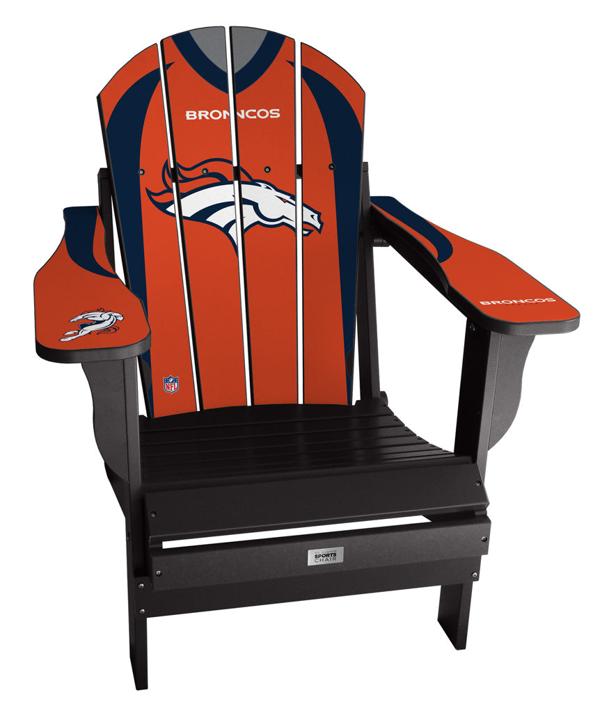 Denver Broncos Complete Custom with personalized name and number Jersey Chair Mini
