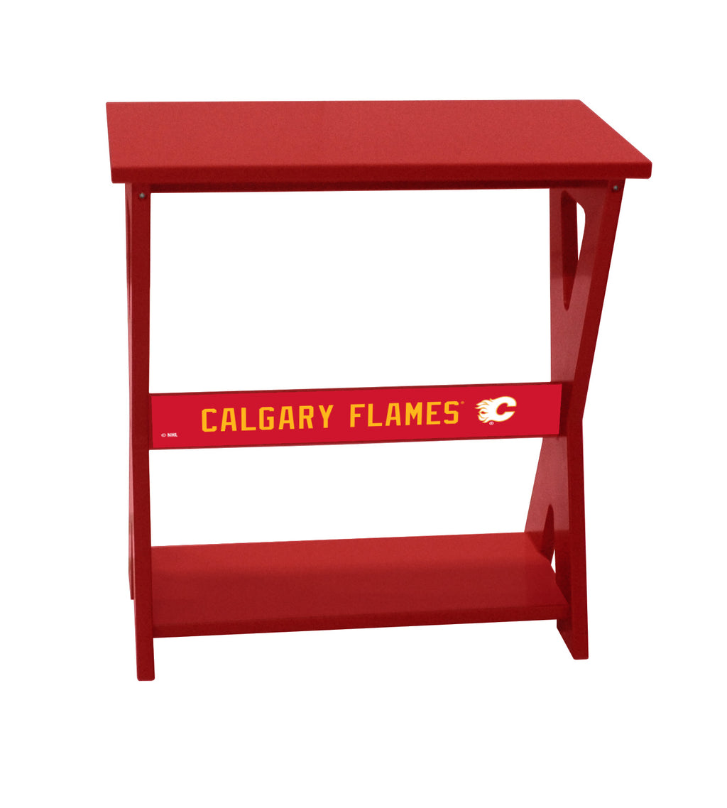 Calgary Flames® NHL End Table