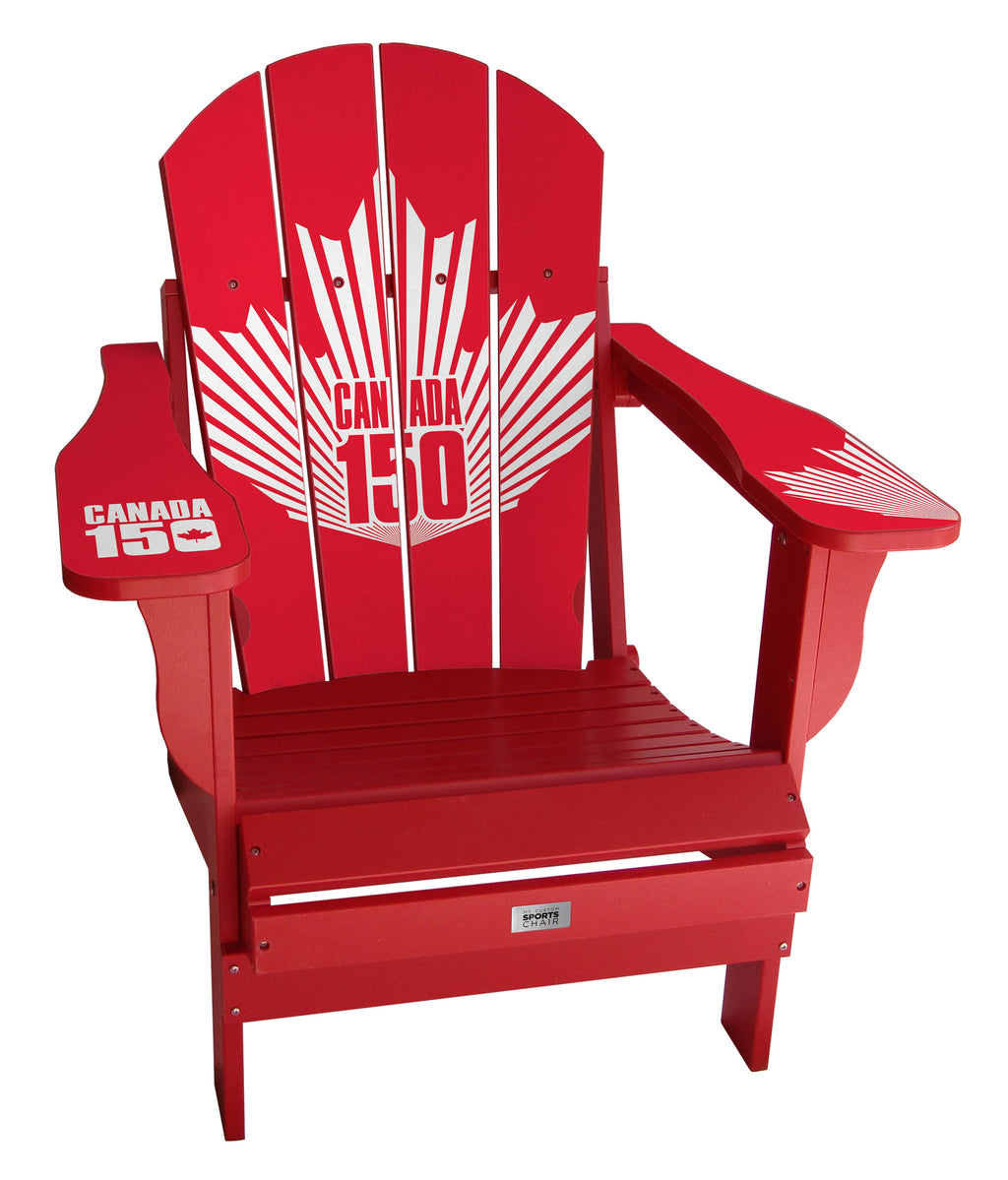 Canada 150 Complete Custom with personalized name and number Chair