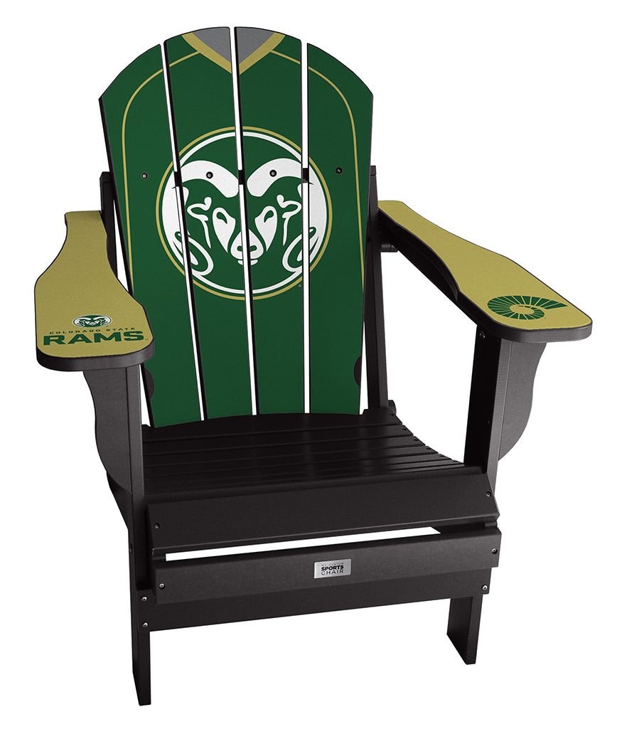 Colorado State University Complete Custom with personalized name and number Chair Mini