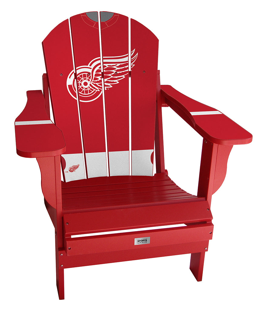 Detroit Red Wings® Complete Custom with personalized name and number Jersey Chair