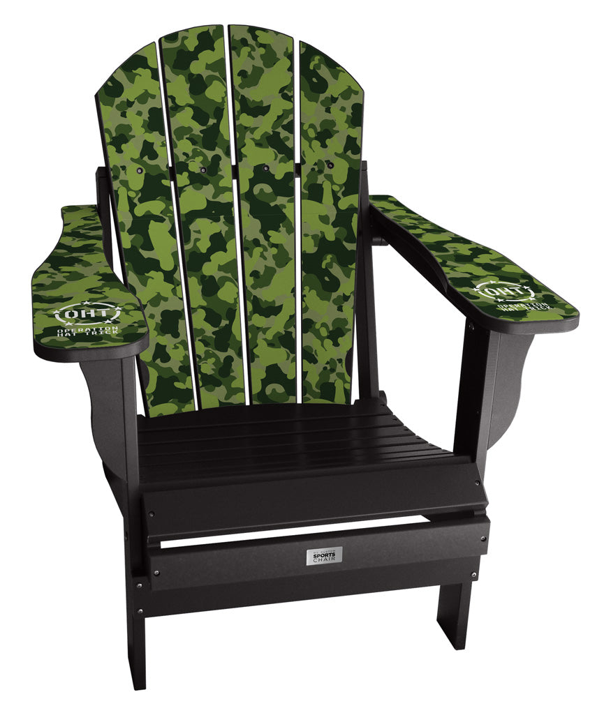 Green Camo Operation Hat Trick Complete Custom Lifestyle Chair