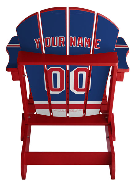New York Rangers Custom Sports Chair | MyCustomSportsChair.ca