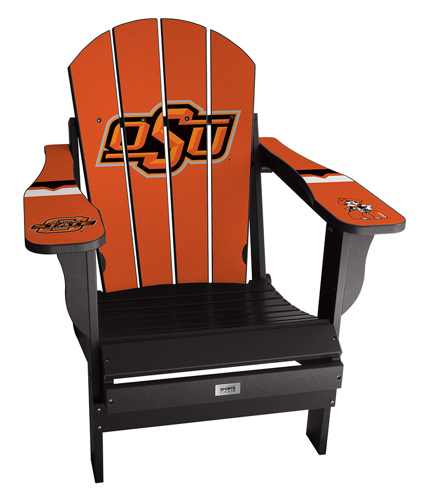 Oklahoma State Complete Custom with personalized name and number Chair Mini