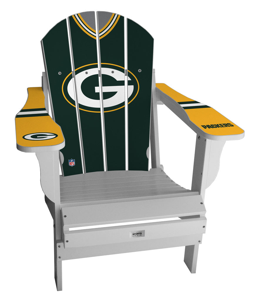 Green Bay Packers Complete Custom with personalized name and number Jersey Chair