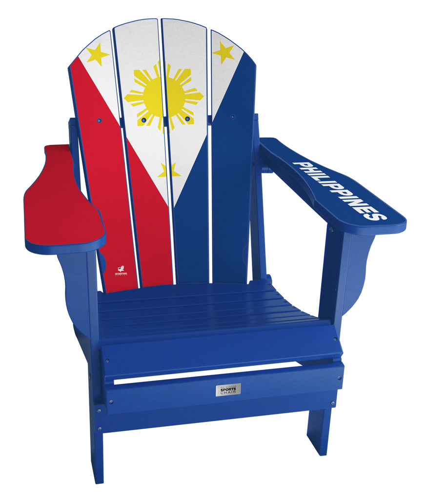 Philippines Flag Complete Custom with personalized name and number Chair