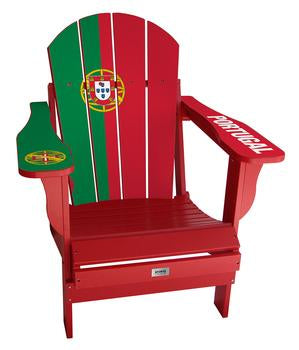 Portugal Flag Complete Custom with personalized name and number Chair Mini