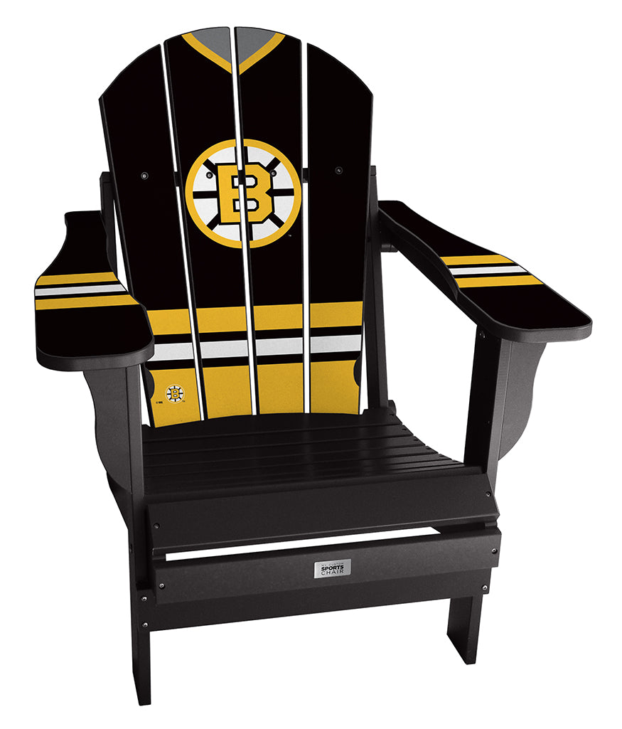 Vintage Boston Bruins™ Complete Custom with personalized name and number Jersey Chair Mini