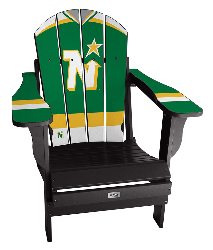 Vintage Minnesota North Stars™ Complete Custom with personalized name and number Jersey Chair Mini