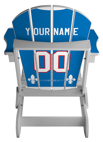 Vintage Quebec Nordiques™ NHL Jersey Chair Mini