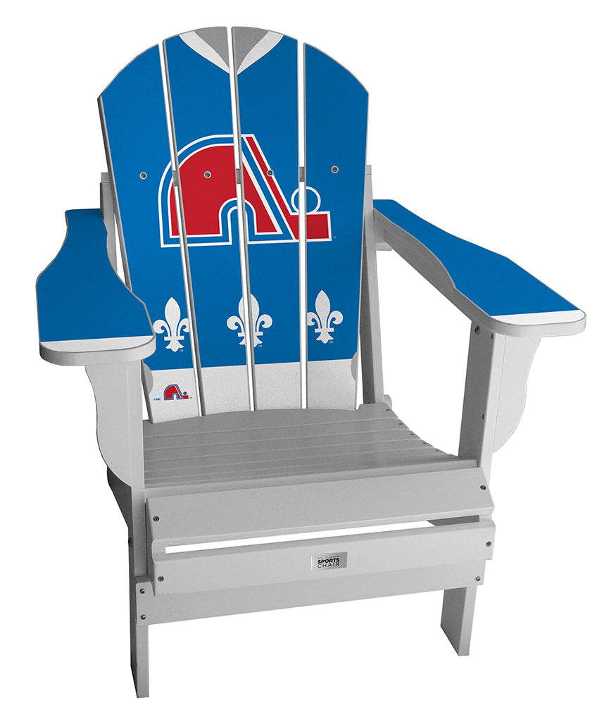 Vintage Quebec Nordiques™ Complete Custom with personalized name and number Jersey Chair Mini