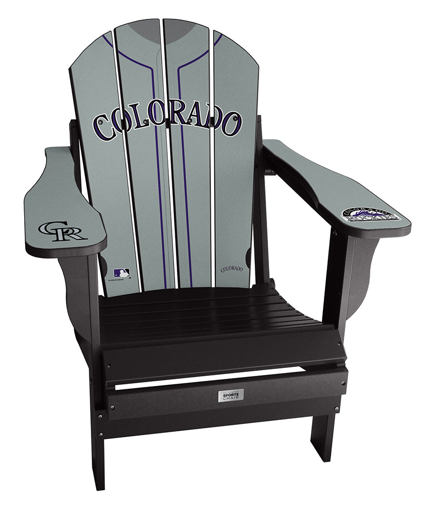 Colorado Rockies Complete Custom with personalized name and number Jersey Chair