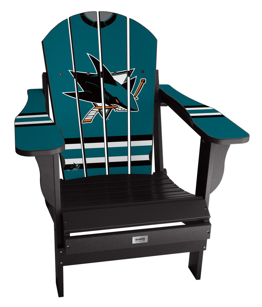 San Jose Sharks® Complete Custom with personalized name and number Jersey Chair Mini