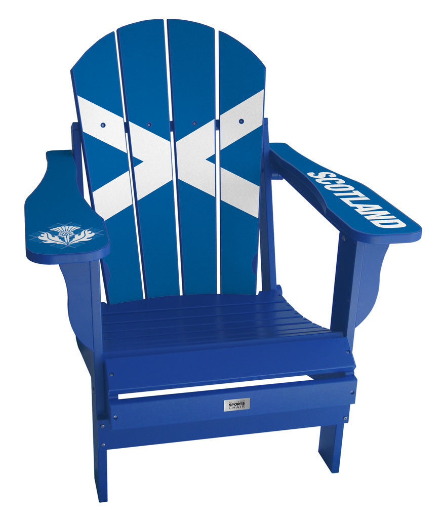 Scotland Flag Complete Custom with personalized name and number Chair