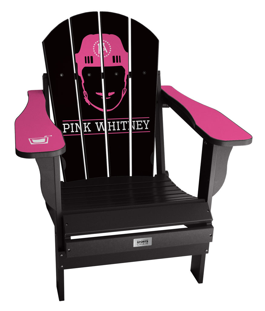 Pink Whitney Folding Adirondack Chair