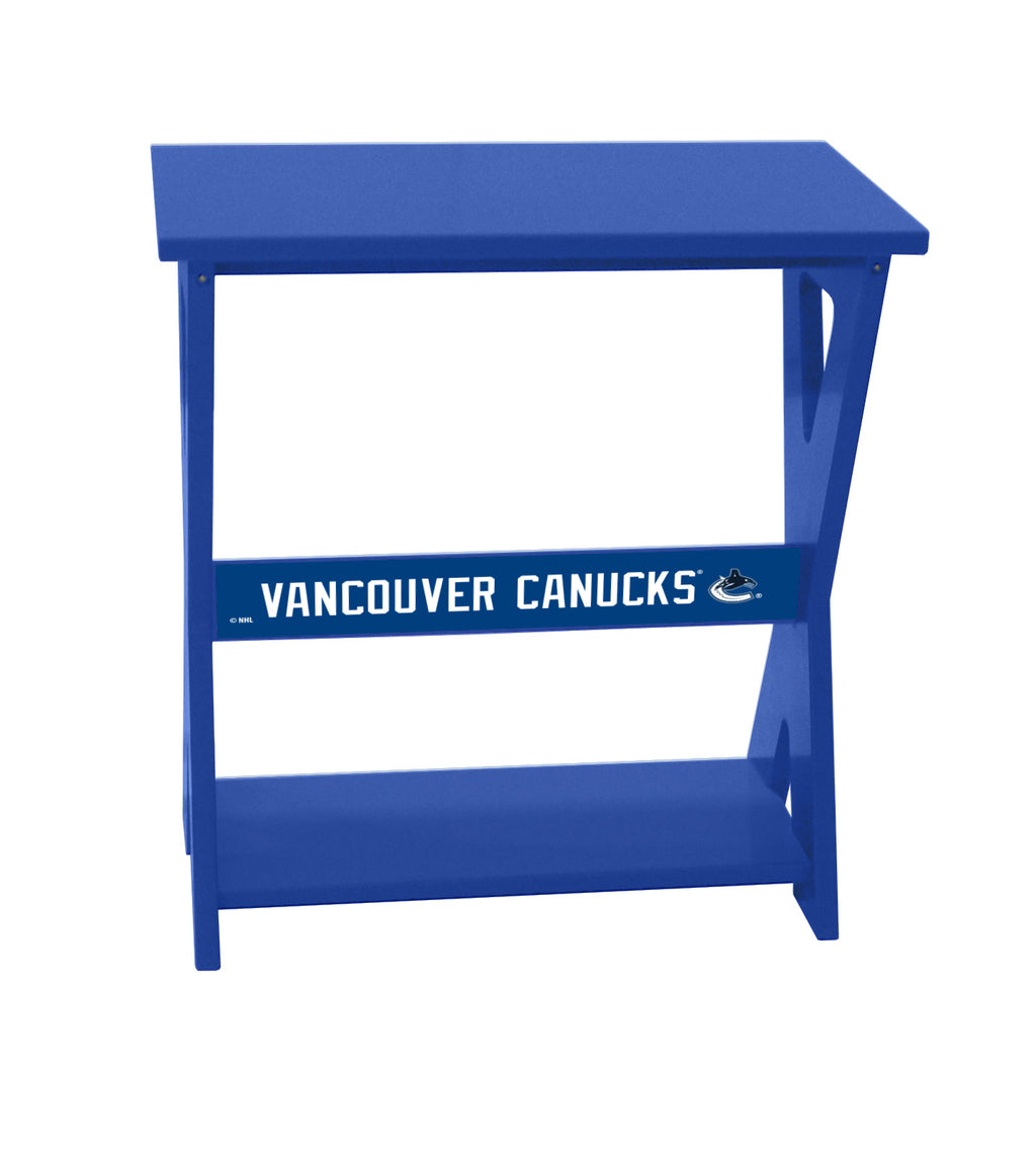Vancouver Canucks® NHL End Table